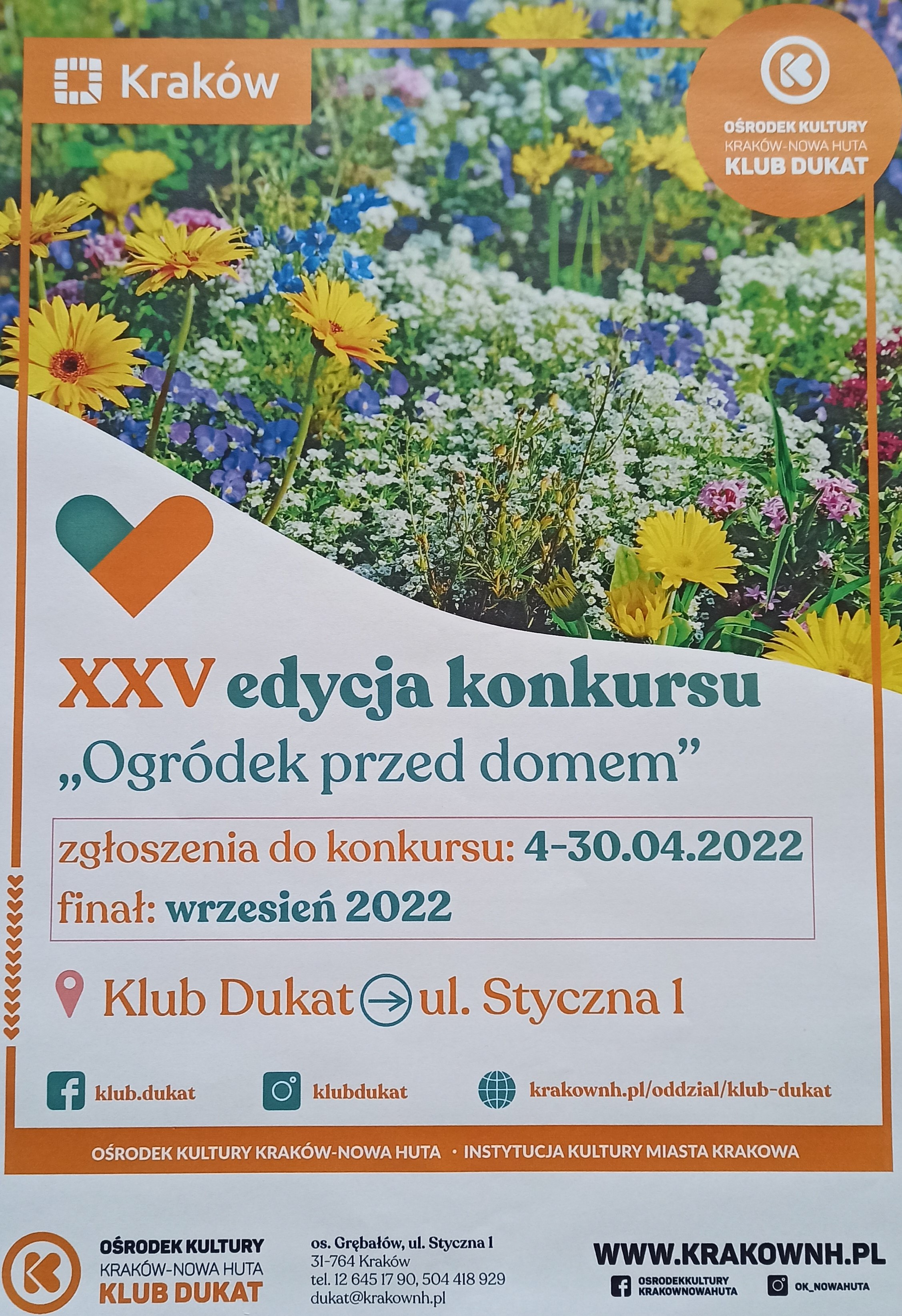 „Ogródek przed domem”  w 2022 roku to już XXV edycja konkursu