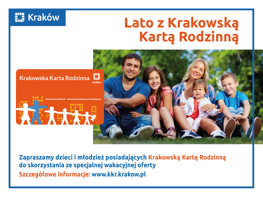 Akcja Lato z Krakowską Kartą Rodzinną