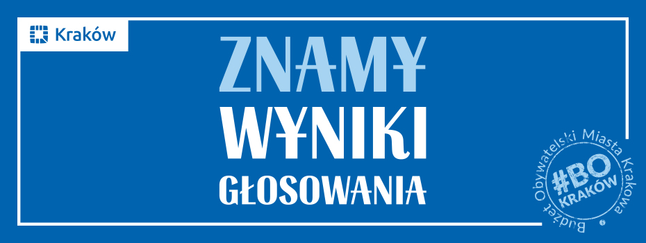 Znamy wyniki głosowania w BO 2024 – 11 Edycja .  Decyzją mieszkanek i mieszkańców Krakowa w ramach tegorocznej 11. Edycji Budżetu Obywatelskiego Miasta Krakowa do realizacji wybrano 163 projekty, w tym 153 projekty dzielnicowe i 10 projektów ogólnomiejskich.  Na realizację przeznaczono 46 mln zł.